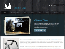 Tablet Screenshot of giftsofaneagle.com